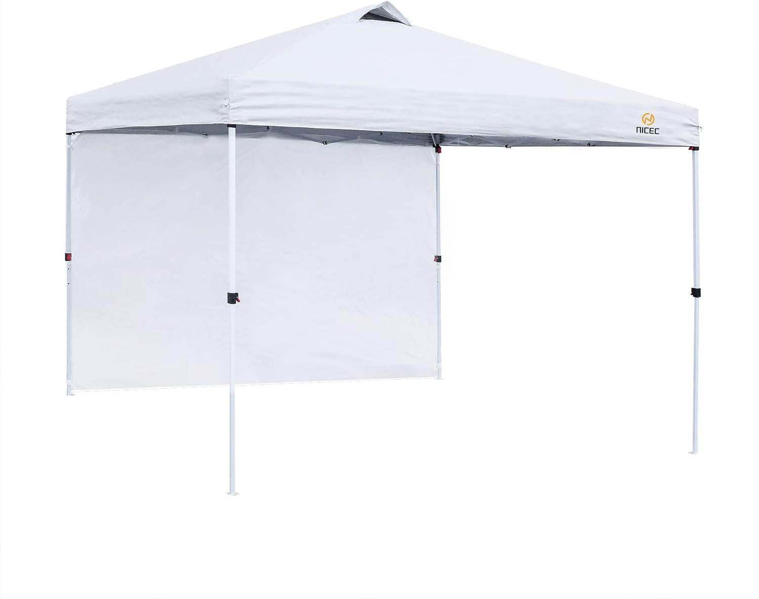 Pop Up Canopy Tent, 10x 10 Sun Shelter (Option for Detachable 0 wall/1 wall/4 wall）