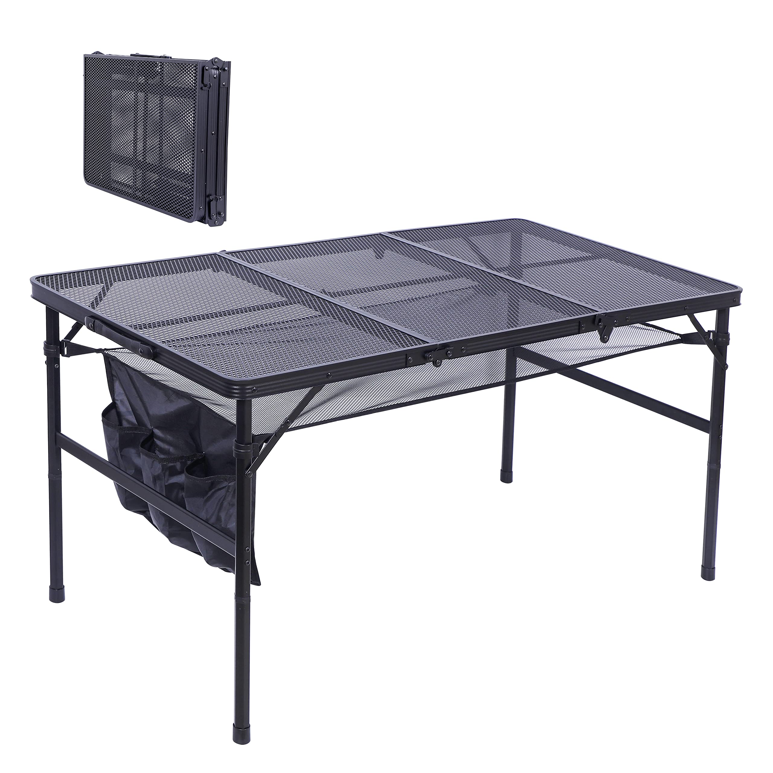 【open box】Table for Grill, Outdoor Table, Camping Table