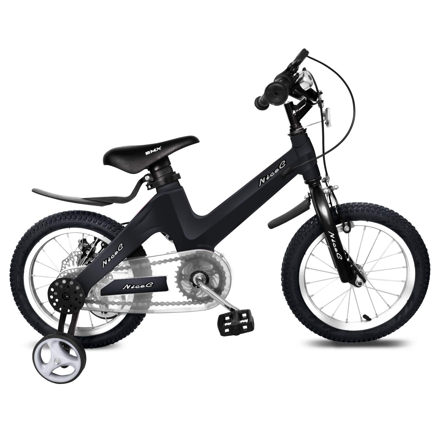 BMX Kids Bike with Dual Disc Brake for Boy and Girl 12-14-16-18 inch Training Wheels