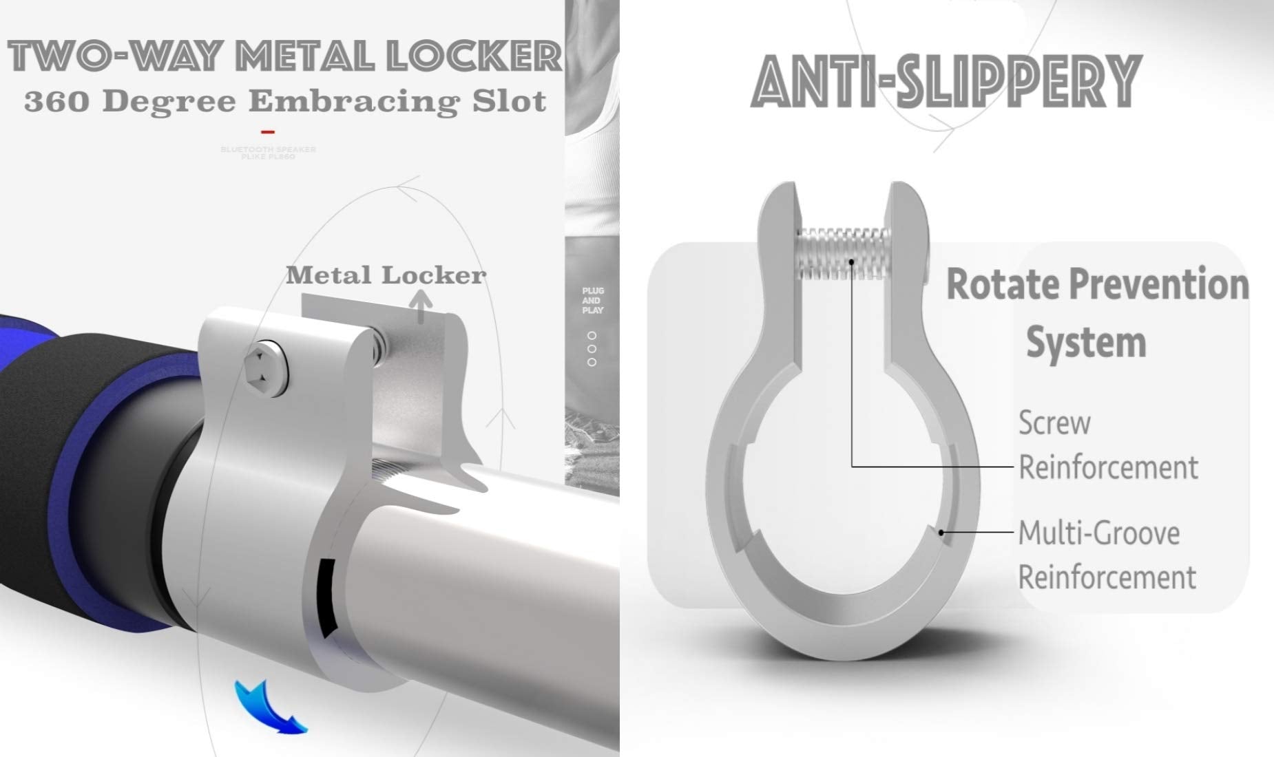 【open box】Pull Up Bar Doorway, Chin Up Bar, Workout Bar