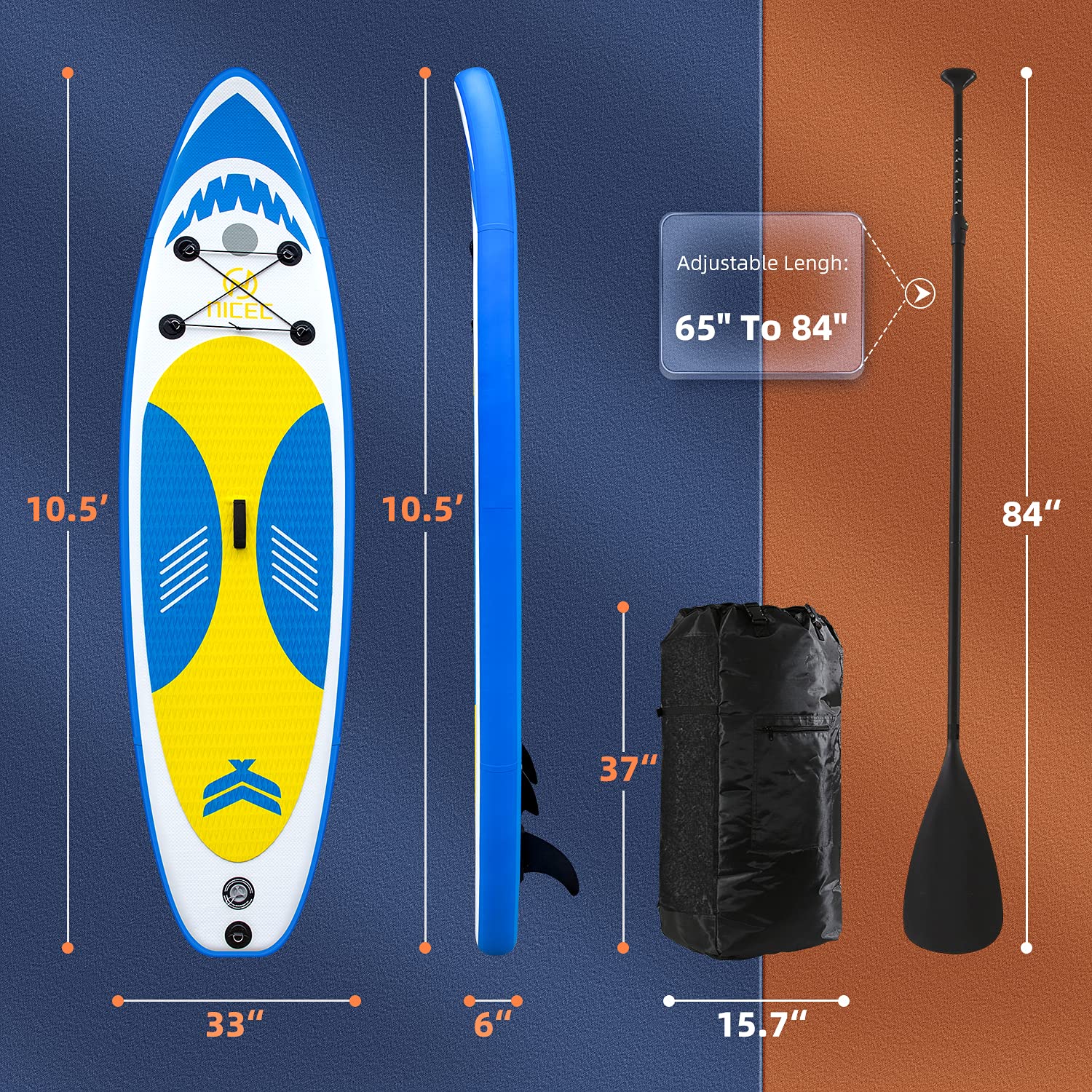 【open box】Paddle Board, Inflatable Paddle Board, Stand Up Paddle Board SUP